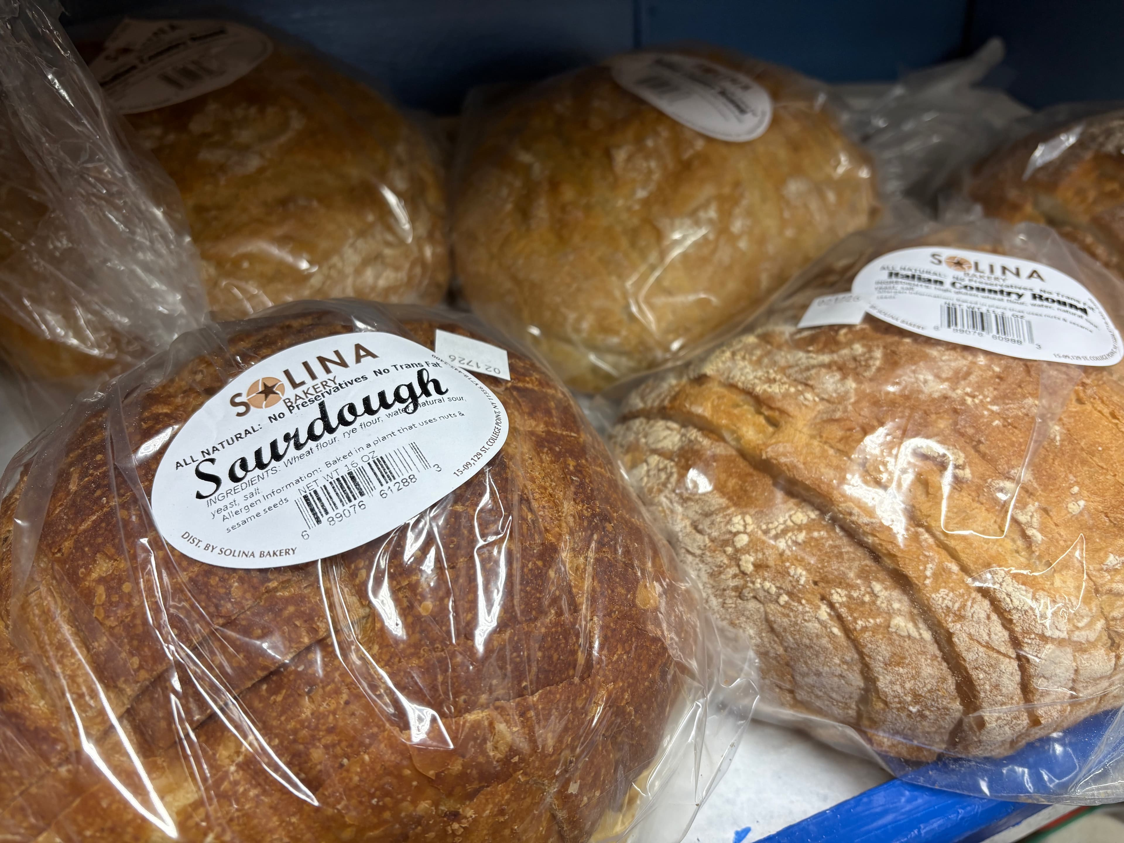 Fresh fruits and vegetables